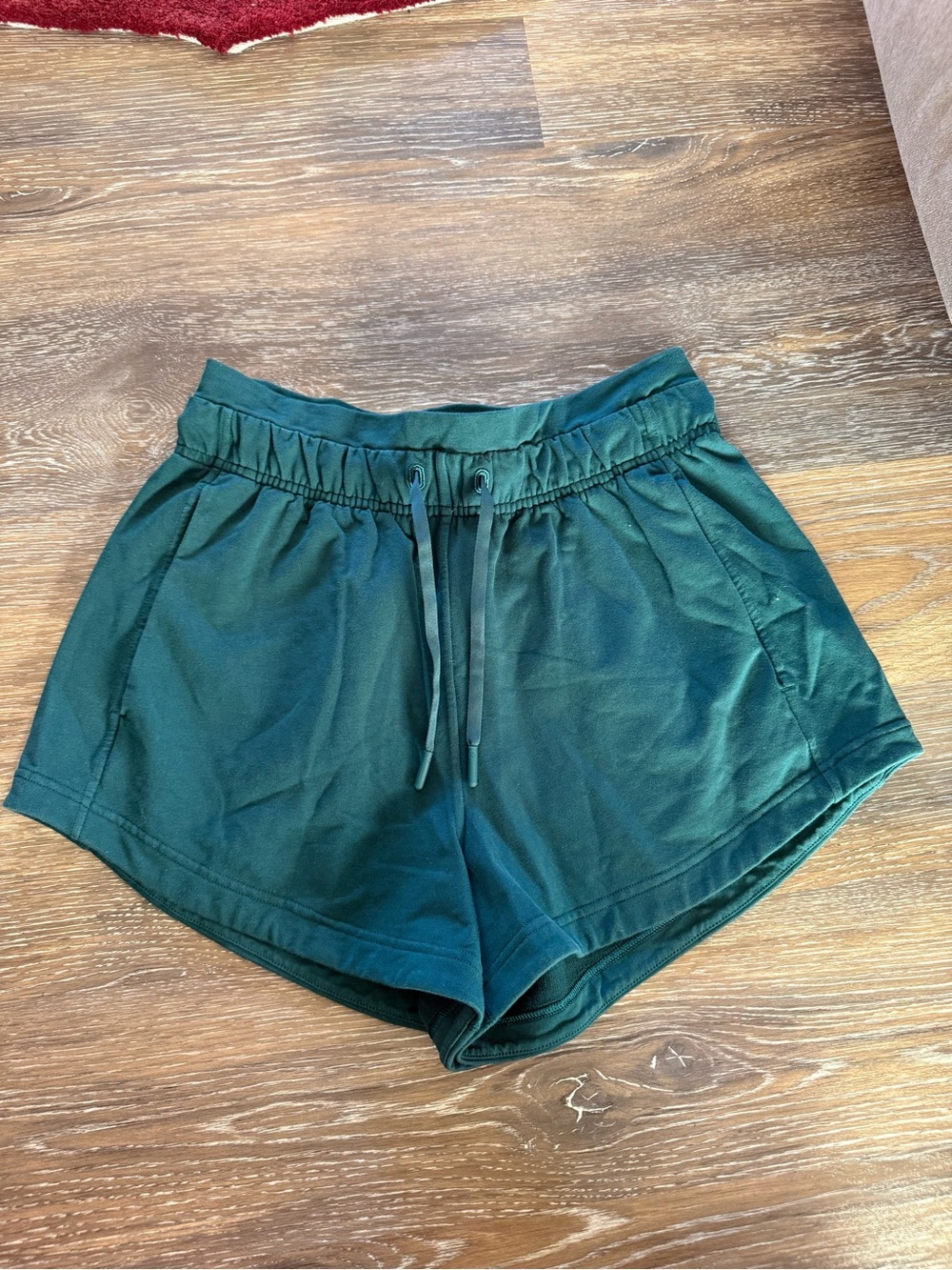 Lululemon Teal Drawstring Lounge Shorts